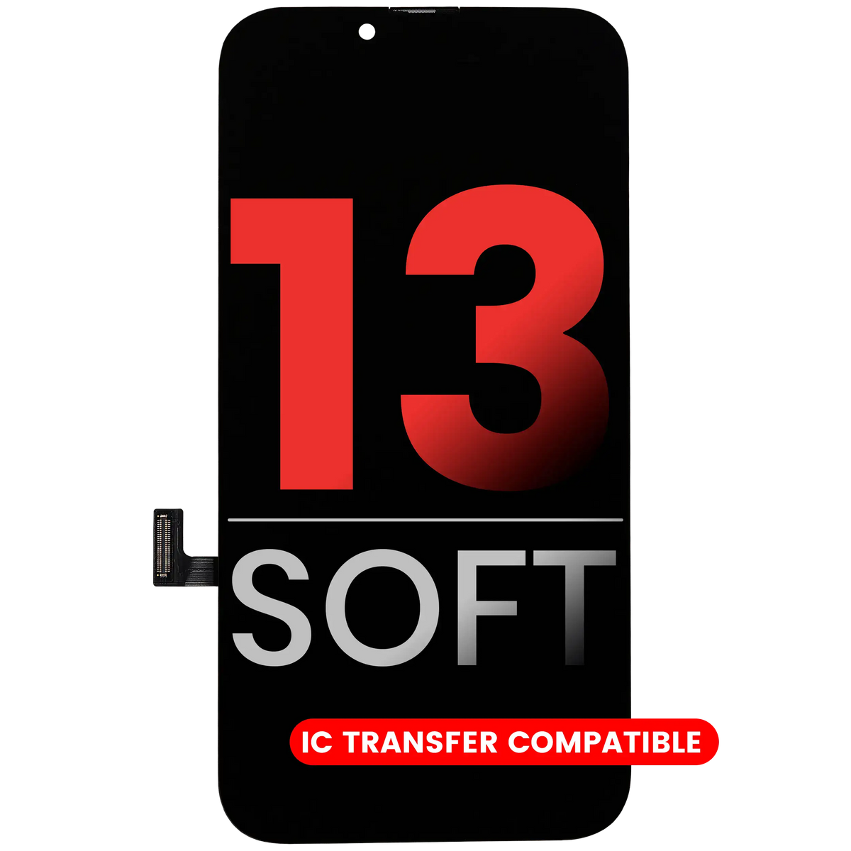 display iphone 13 soft oled premium aftermarket plus ecran compatibil