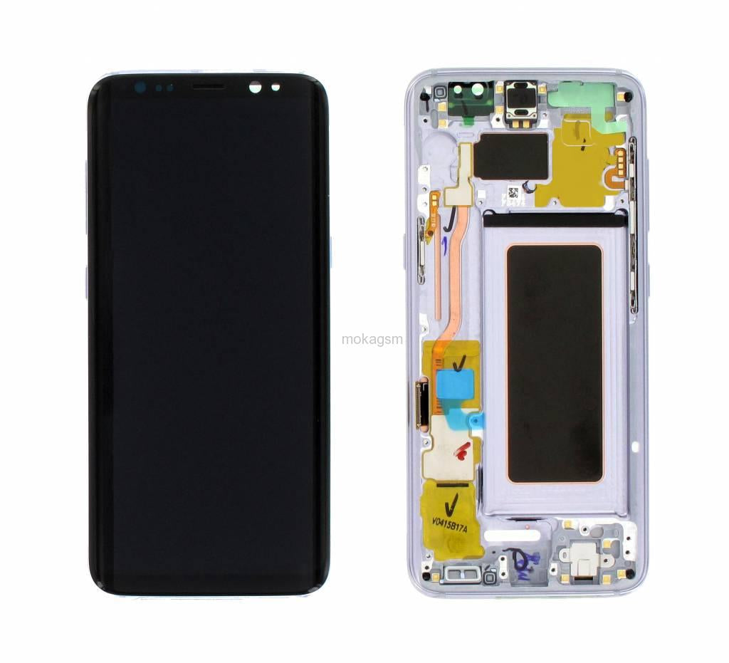 Ecran Display cu rama Samsung Galaxy S8 G950f Blue