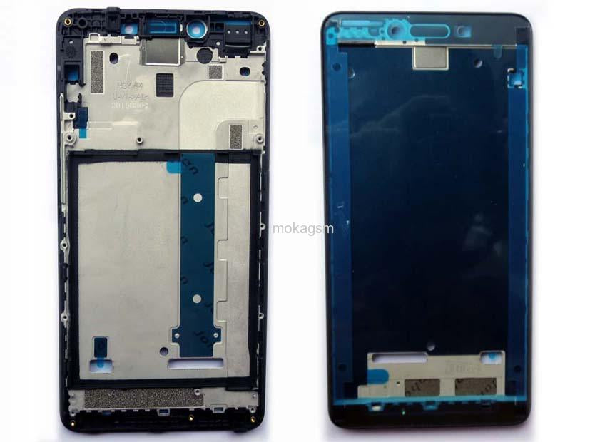 Carcasa mijloc rama Xiaomi Note 5A Alb