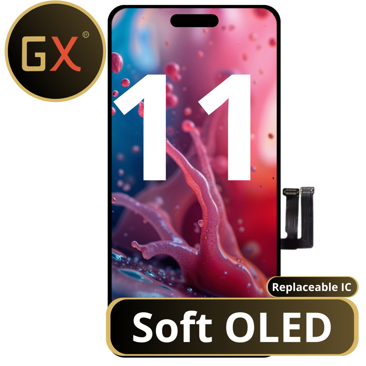Ecran iPhone 11 Soft OLED cu Touchscreen | Moka GSM