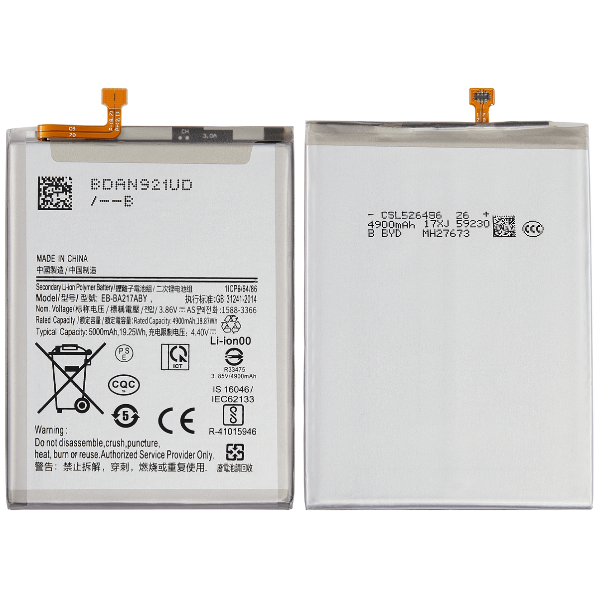 Baterie compatibilă Samsung Galaxy A02 A12 A13 A21s EB-BA217ABY 5000mAh