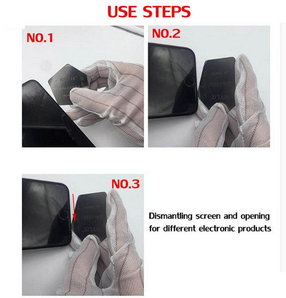 Accesoriu clips metalic desfacut telefoane Wylie K1 - imagine 2