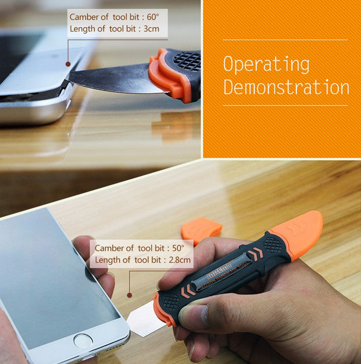 Accesoriu desfacere telefoane Jakemy JM-OP12 dual metal opening tool - imagine 3