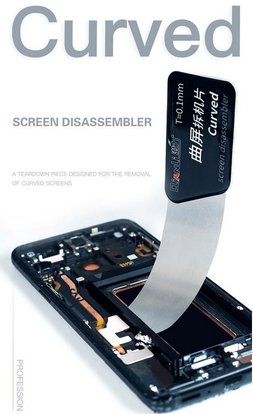 Accesoriu clips metalic desfacut telefoane Qianli Curved Screen Tool