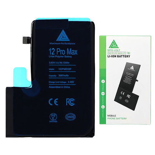 Acumulator Baterie iPhone 12 Pro Max, recunoscuta in meniu, Sanatare 100%, Status Used, BMS - imagine 2