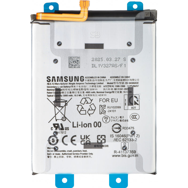 Acumulator Original Samsung Galaxy A57 A37 A56 A36 EB-BA566ASE 5000mAh Service Pack GH82-36831A