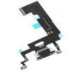 Banda cu conector incarcare microfon Apple iPhone 8 Negru mufa incarcare