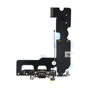 Banda cu conector incarcare microfon Apple iPhone 8 Negru