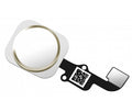 Buton meniu home cu senzor amprenta si banda flex Apple iPhone 6 iPhone 6 Plus Gold