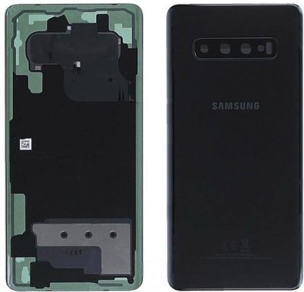 Capac spate sticla spate Samsung S10 Plus G975 Negru SWAP (dat jos de pe telefon)