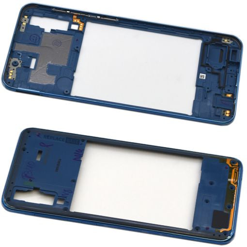 Carcasa mijloc rama Samsung A50 A505 Blue middle frame