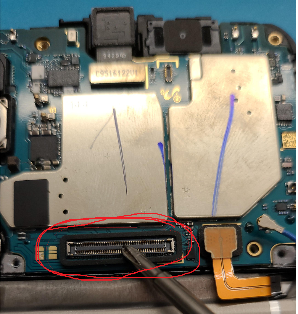 Conector placa de baza Samsung A40 A405 A40, A41, A70, A71