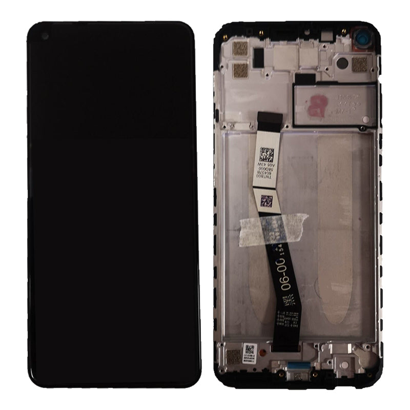 Display cu Rama Xiaomi Redmi Note 9 Black / Redmi 10x 4g/ M2003J15SG (Yes); M2003J15SS (No)
