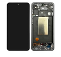 Display touchscreen Samsung Galaxy A56 A566 cu ramă negru Service Pack