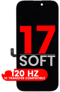 Display iPhone 17 Soft OLED 120Hz compatibil