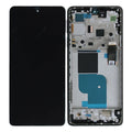 Display Motorola Moto Edge 30 PRO Black XT2201 cu Rama Original Service Pack