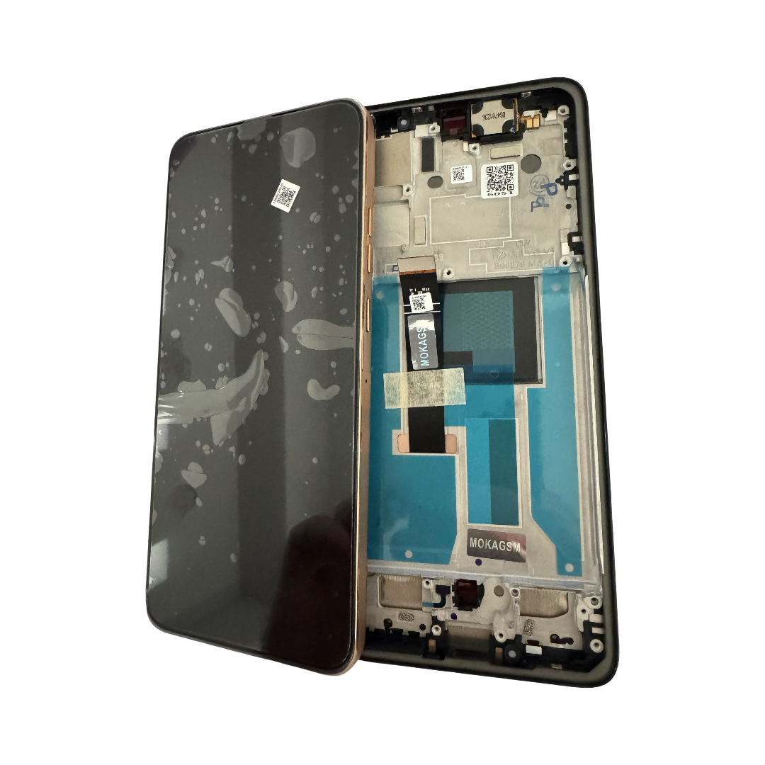 Display Motorola Moto Edge 50 Neo XT2409 cu Rama Brown Original Service Pack