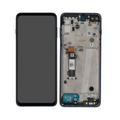 Display Motorola Moto G 5g plus Blue cu Rama Original Service Pack, XT2075, XT2075-2, XT2075-3