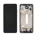 Original Display Samsung A52S 5G A528 Original Negru Samsung Service Pack