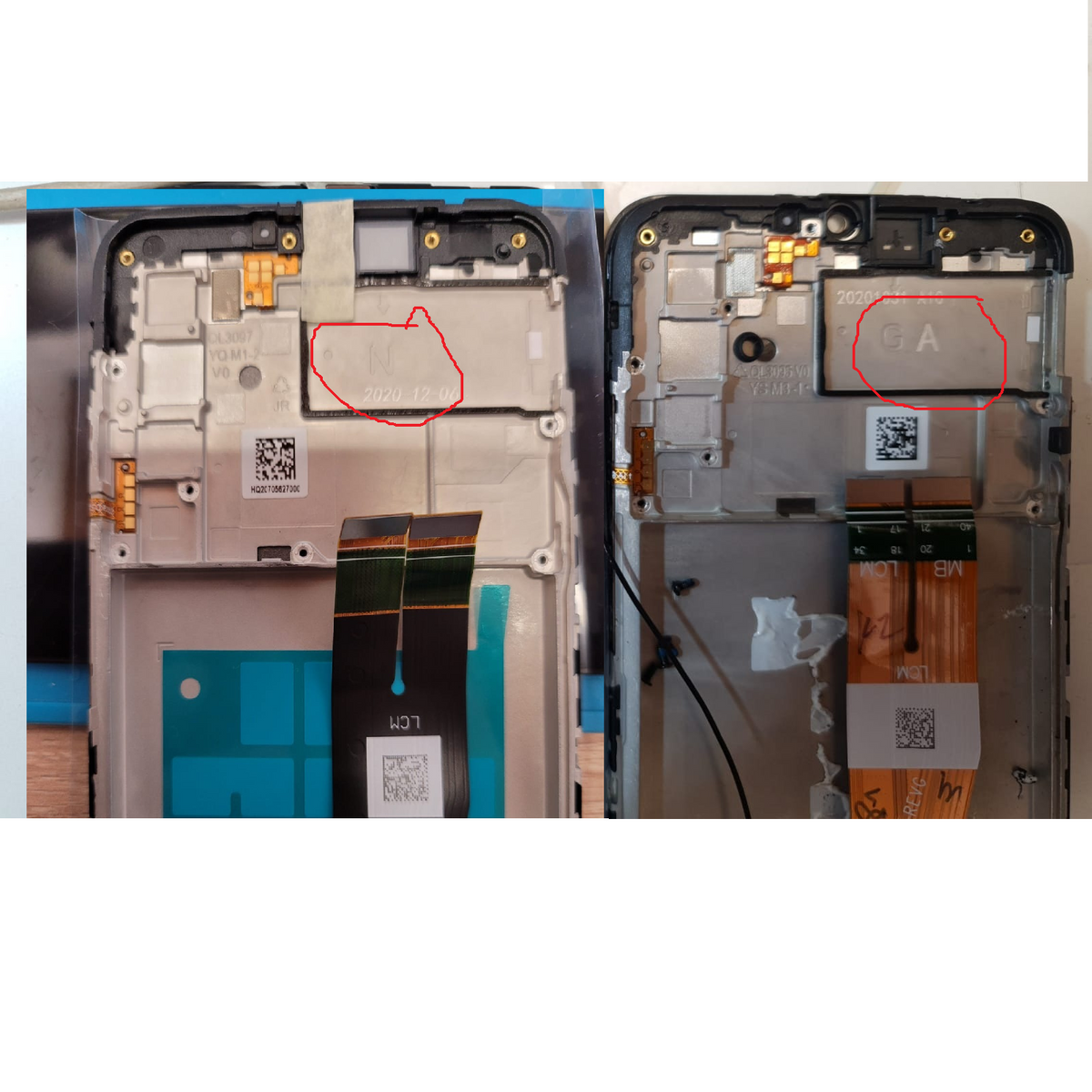 Ecran Display Samsung Galaxy A02s A025 / M02s Cu Rama versiune EU Dimensiune 163MM - imagine 2
