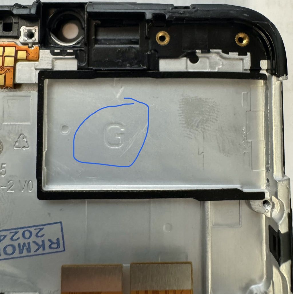 Display Samsung Galaxy A03s A037 / M03S Cu Rama Compatibil versiune G 160mm - imagine 2