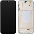Display Samsung Galaxy A26, Cu Rama White, Original Service Pack , A266