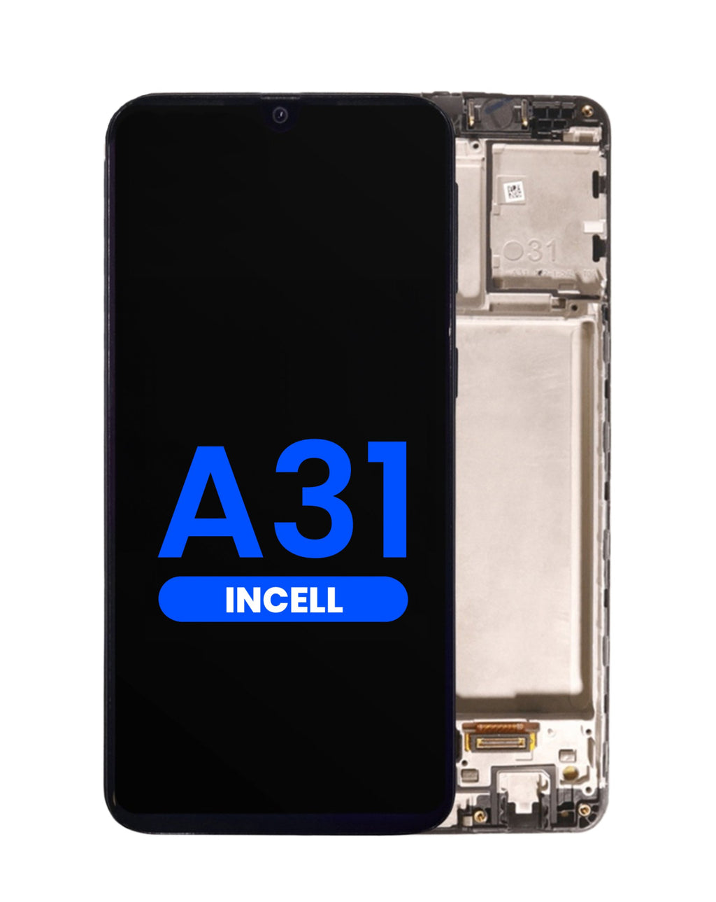 Display Samsung Galaxy A31/A315 cu ramă – ecran LCD compatibil