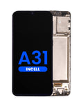 Display Samsung Galaxy A31/A315 cu ramă – ecran LCD compatibil