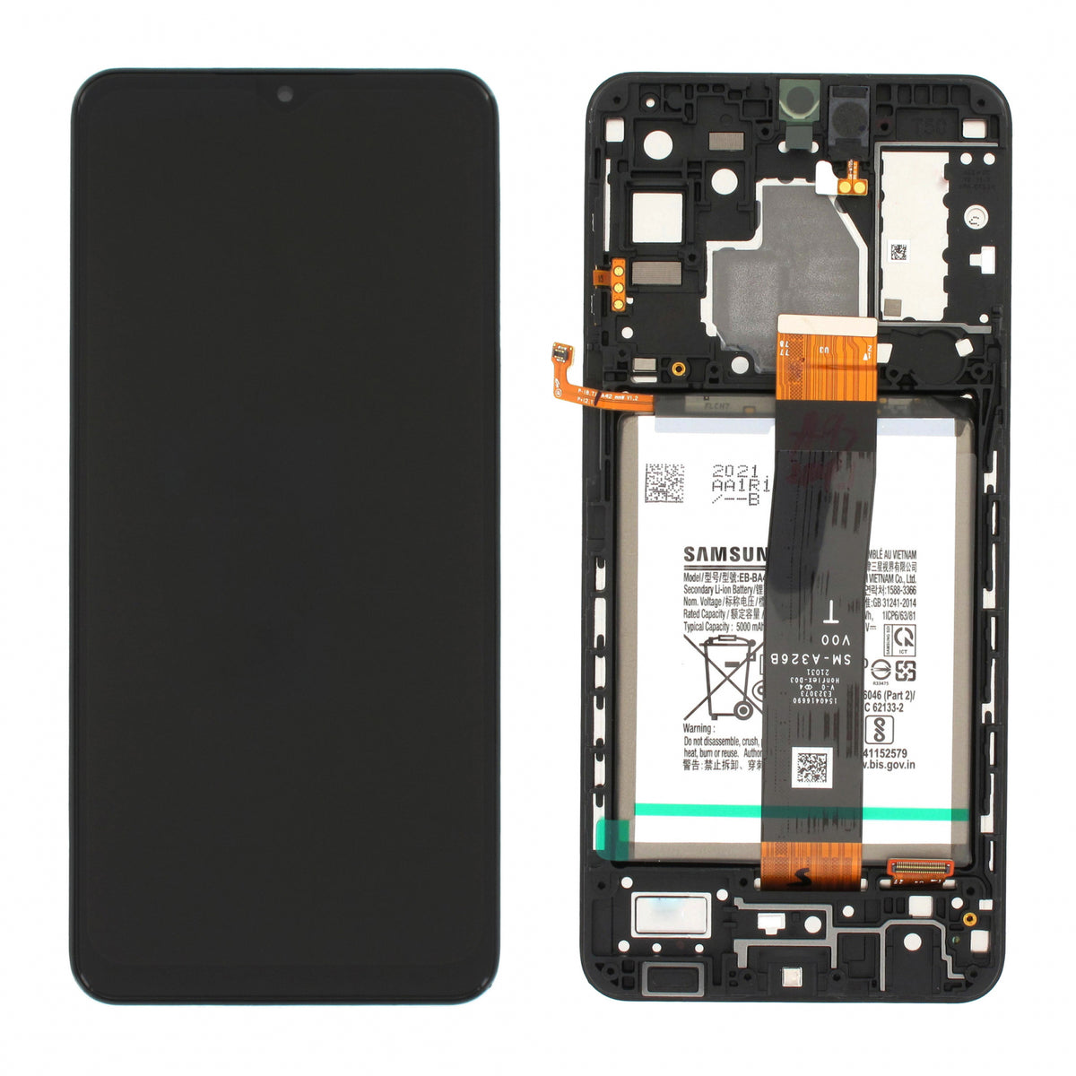 Display Samsung Galaxy A32 5G, A326 / A326B , versiune flex T