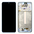 Original Display Samsung Galaxy A33 5g cu Rama Blue