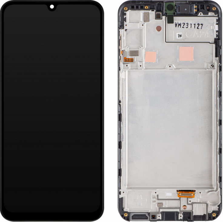 Display Samsung Galaxy A24 A245 Cu Rama Black, Original - imagine 2