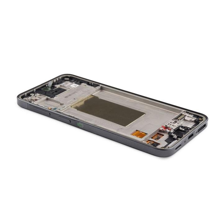 Display Samsung Galaxy A37 5G A376B Original Service Pack Negru cu Ramă - imagine 2
