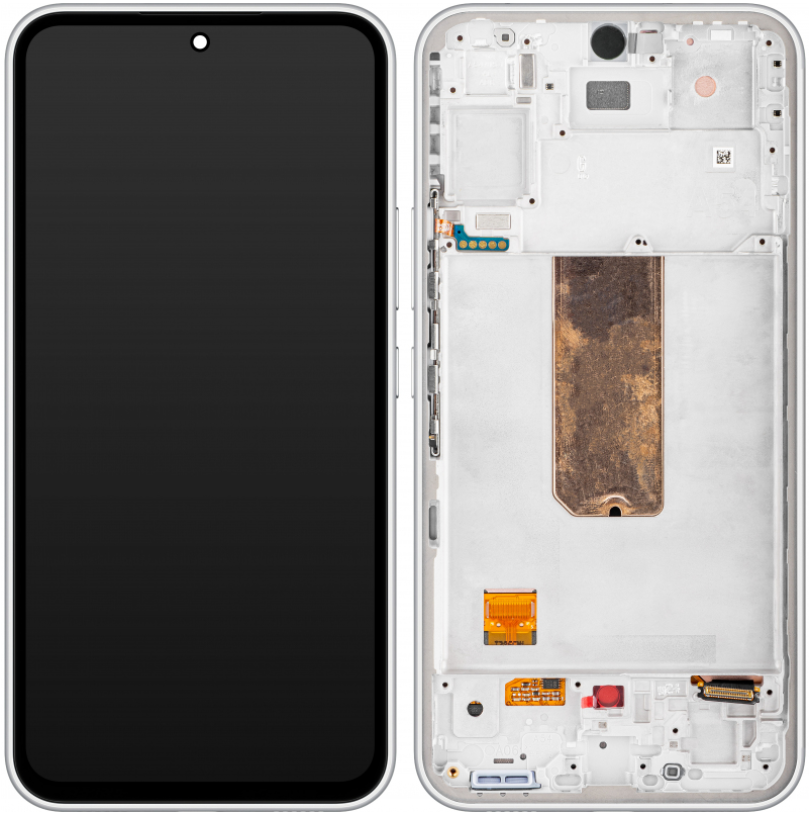 Display Samsung Galaxy A54 5G A546 Original cu Ramă White Silver