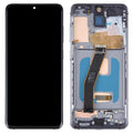 Display Samsung Galaxy S20 G980 G981 OLED cu Rama Black