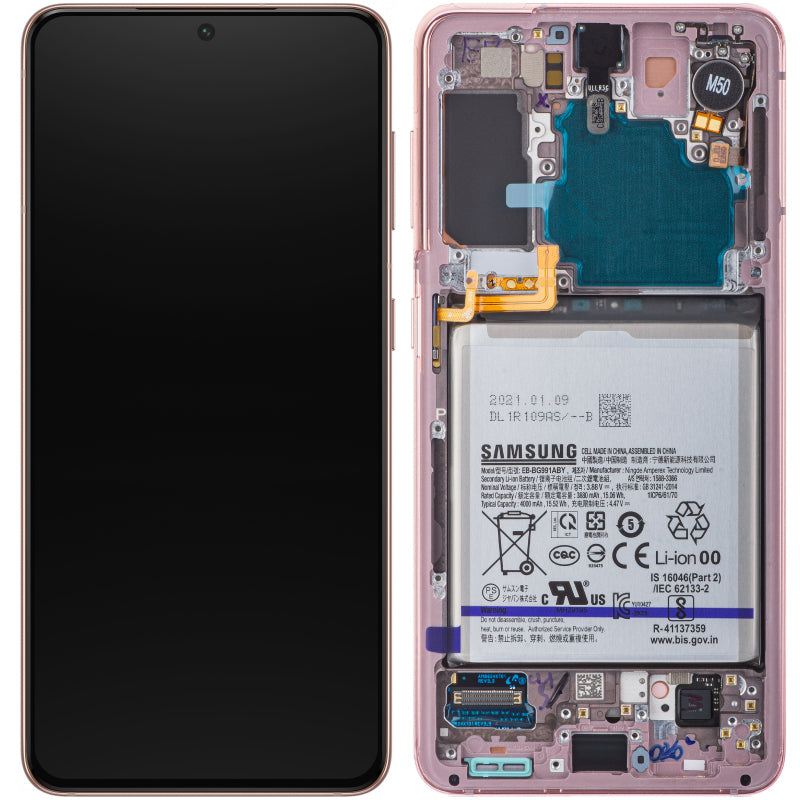 Display Samsung Galaxy S21 5G G991 S21 Phantom Violet - imagine 2