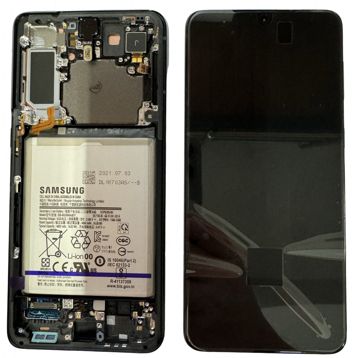 Display original Samsung Galaxy S21 Plus G996 Dynamic AMOLED 2X 6.7 inch Service Pack