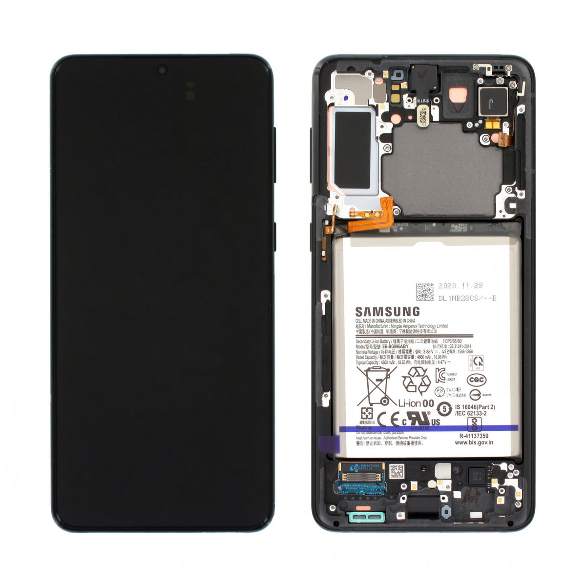 Display Samsung Galaxy S21 Plus 5G G996 Phantom Black B