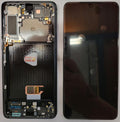 Display Samsung Galaxy S21 Plus 5G G996 Phantom Black cu Rama