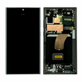 Display Samsung Galaxy S23 Ultra cu rama , Gray (Negru Mat)