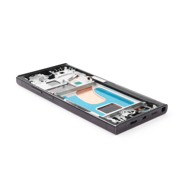 Display Samsung Galaxy S23 Ultra S918B cu Ramă Negru – Ecran Touchscreen In-Cell - imagine 2