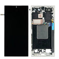 Display Samsung Galaxy S24 Ultra cu rama , Titanium Gray