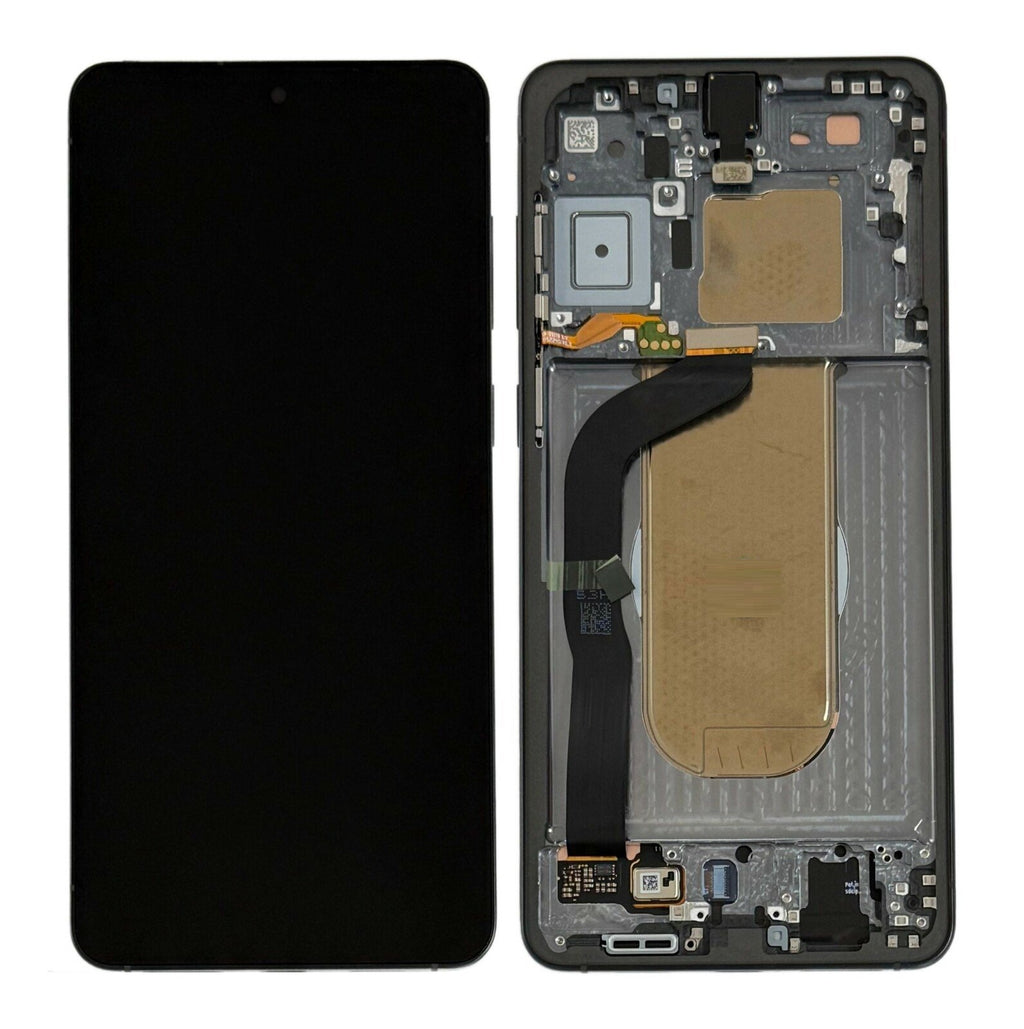 Display Samsung Galaxy S25 Edge S937 cu rama, Jet Black , Original Service Pack - imagine 2