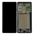 Display Samsung Galaxy S25 Ultra cu rama, Jet Black , Original Service Pack