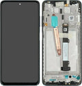 Display Xiaomi Poco X3 cu Rama Negru Original Service Pack Display 21061110AG
