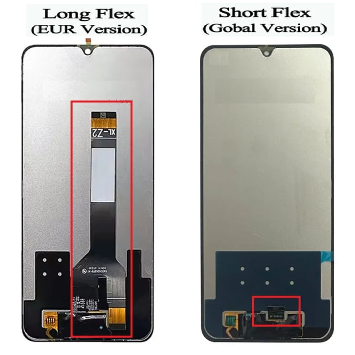 Ecran / Display compatibil Xiaomi Redmi A5 4G (SHORT FLEX), cu Rama - imagine 2