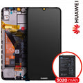 Ecran Display cu RAMA Huawei Y6 2019,Honor 8A, Logo Huawei, MRD-LX1 Original Service Pack