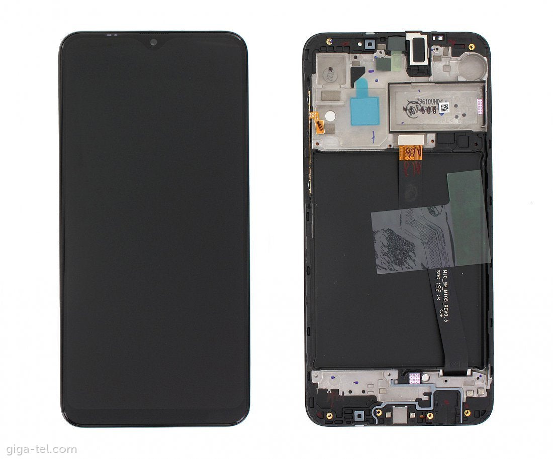 Original Display Samsung Galaxy A10 A105 cu Rama EU / ecran Samsung A10 - imagine 2