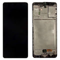Ecran Display cu touchscreen Samsung Galaxy A31 A315 cu rama Compatibil Oled