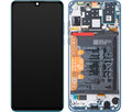 Original Ecran Display Huawei P30 Lite 2019 Service Pack + Acumulator, Blue, MAR-LX1 / MAR-LX1A / MAR-L21