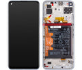 Ecran Display Huawei P40 Lite 5g Space Silver CDY-NX9A cu Acumulator Original Service Pack